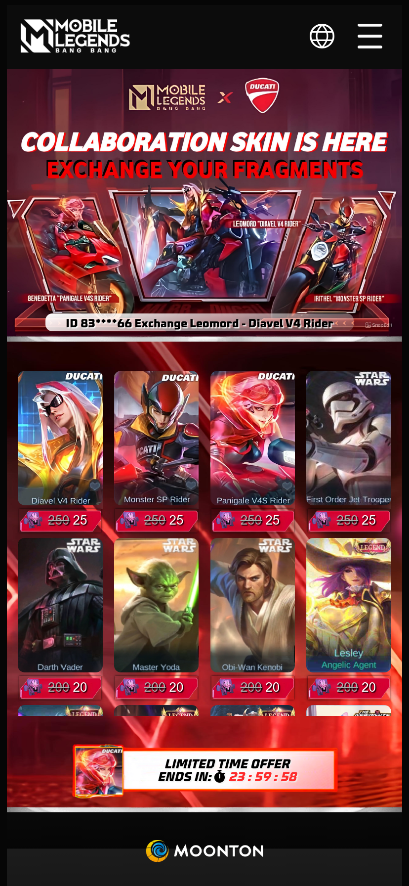 MLBB Ducati Fragment