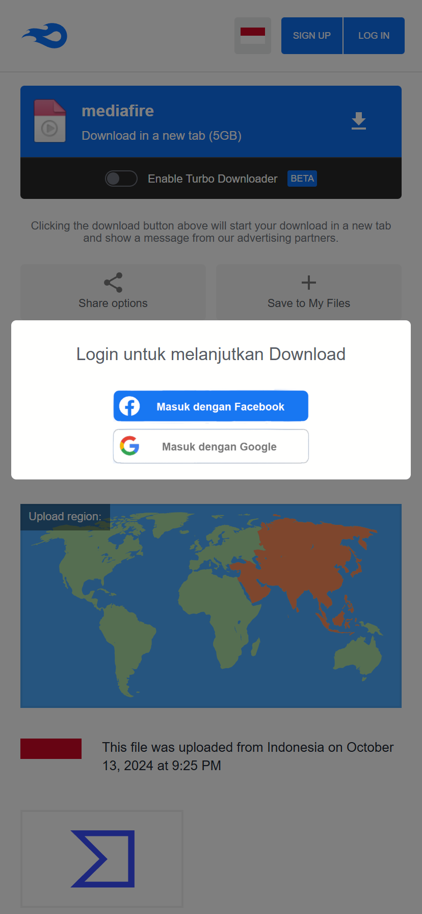Mediafire MP4 2 log V1